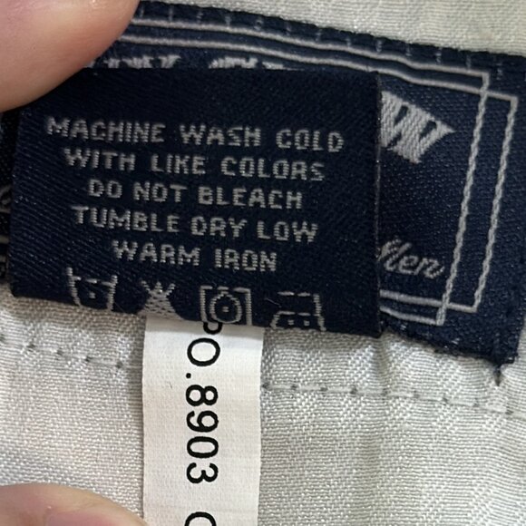 NWOT IVY Crew Slacks-Pants Men's 42X30 Gray Houndstooth Pleated, Creased, Cuffed - Picture 16 of 16